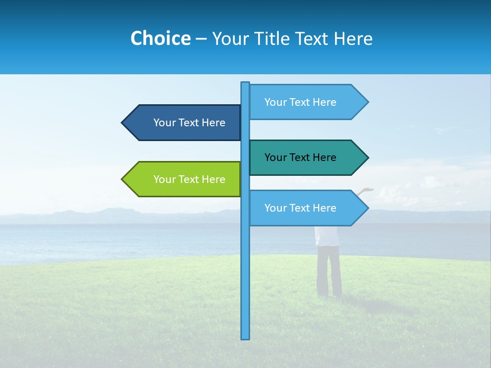 Male Spring Lifestyle PowerPoint Template