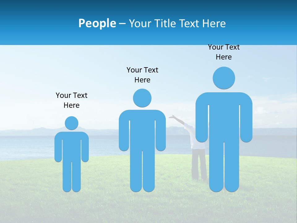 Male Spring Lifestyle PowerPoint Template