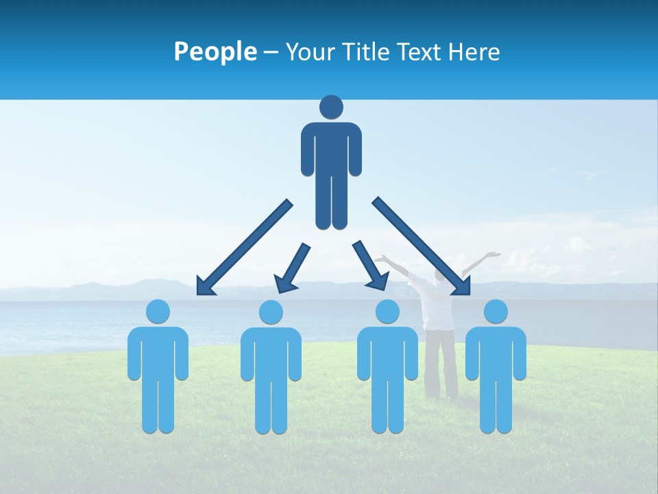 Male Spring Lifestyle PowerPoint Template