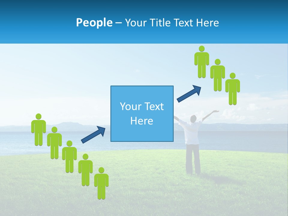 Male Spring Lifestyle PowerPoint Template