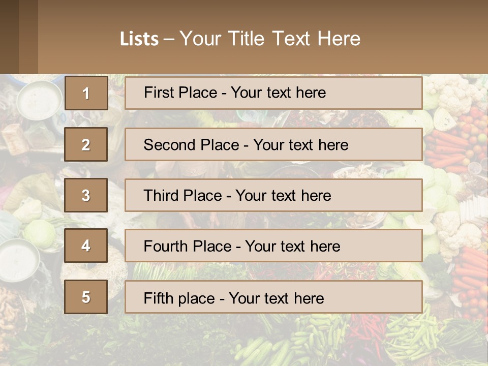 Spice Culture Bazaar PowerPoint Template
