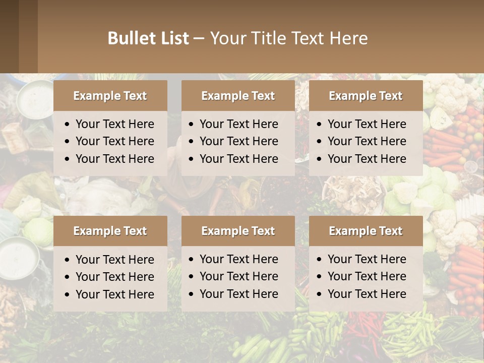 Spice Culture Bazaar PowerPoint Template