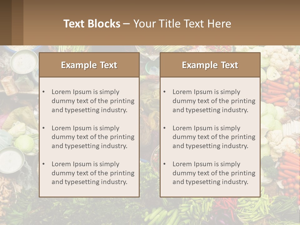 Spice Culture Bazaar PowerPoint Template