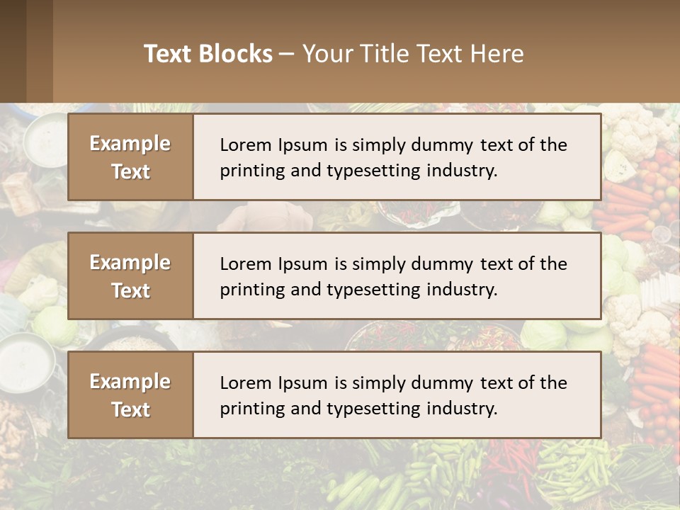 Spice Culture Bazaar PowerPoint Template