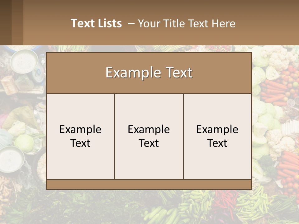 Spice Culture Bazaar PowerPoint Template