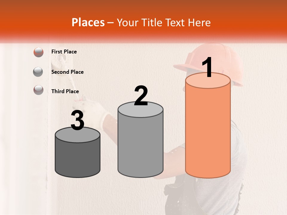 Plastering Thermal Insulation Craftsman PowerPoint Template