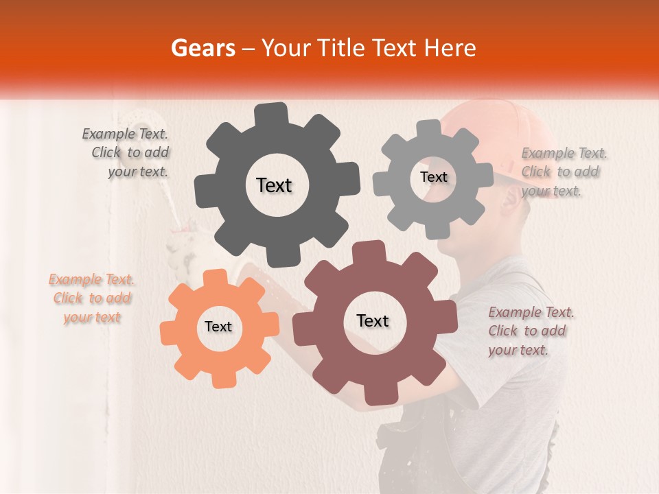 Plastering Thermal Insulation Craftsman PowerPoint Template