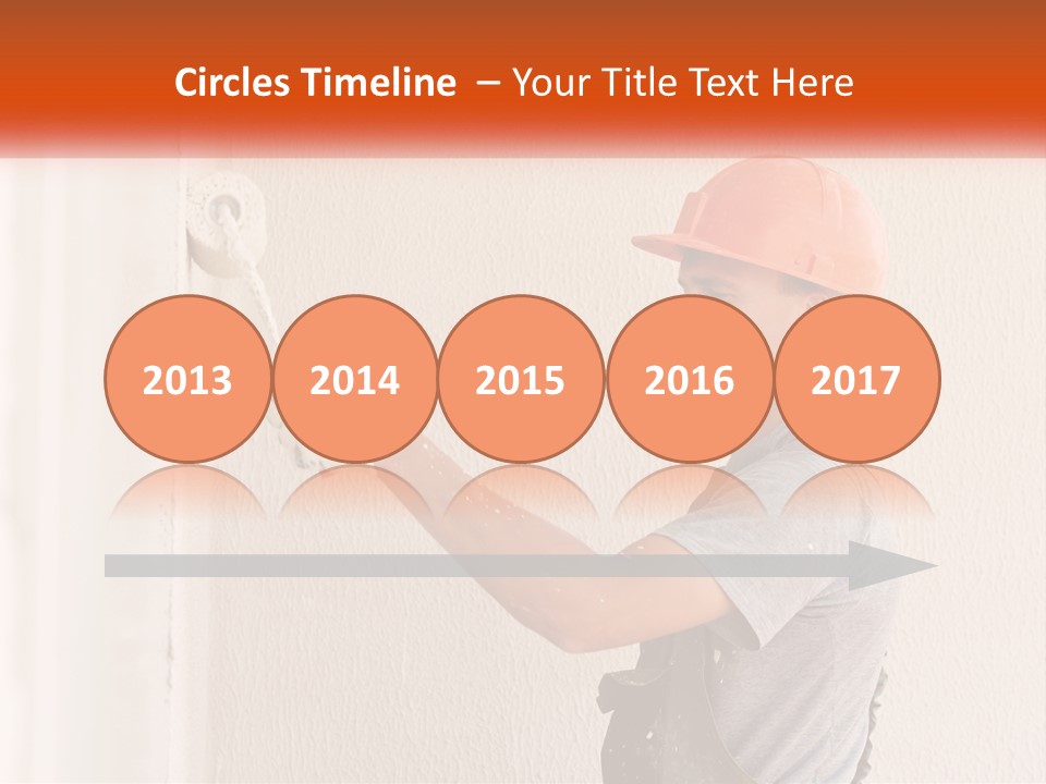 Plastering Thermal Insulation Craftsman PowerPoint Template