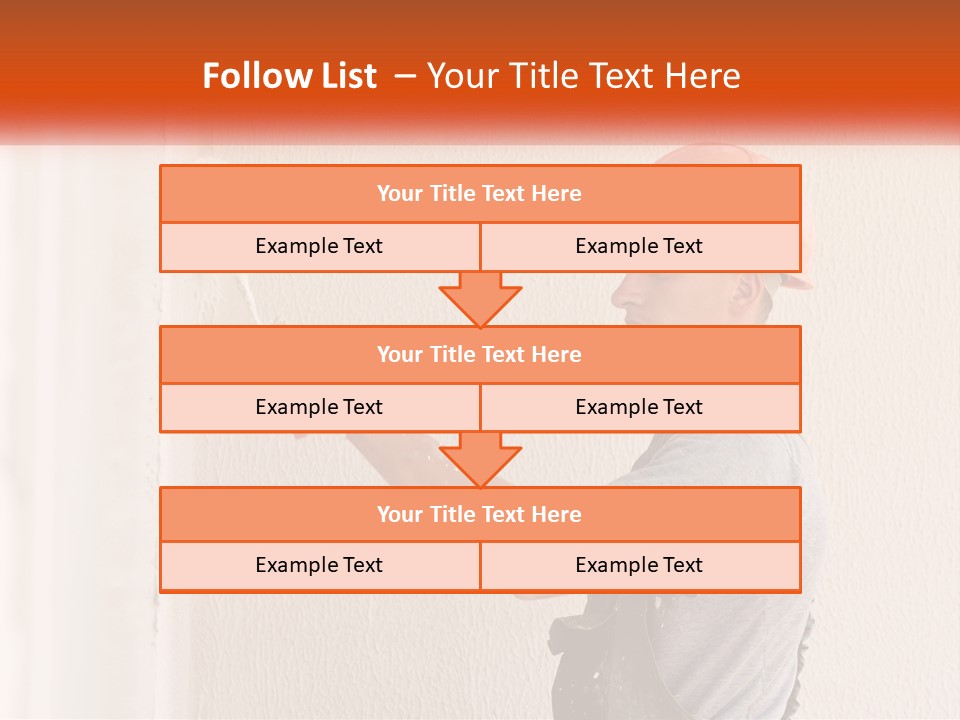 Plastering Thermal Insulation Craftsman PowerPoint Template