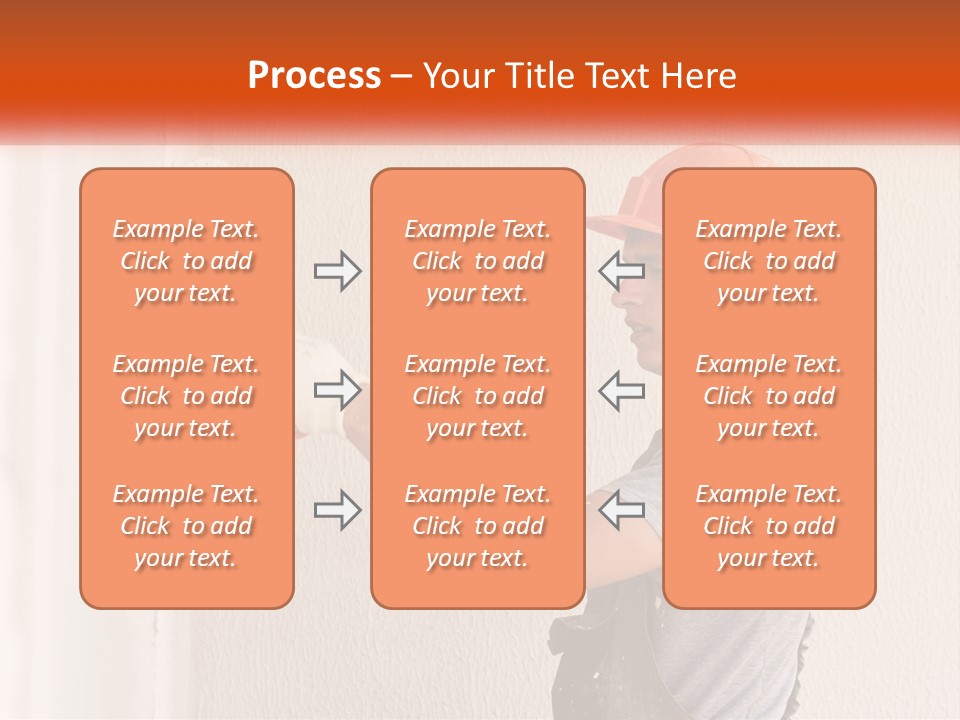 Plastering Thermal Insulation Craftsman PowerPoint Template