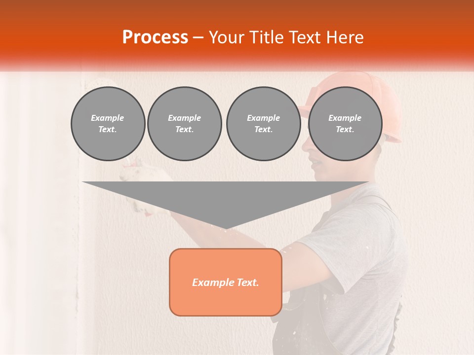 Plastering Thermal Insulation Craftsman PowerPoint Template