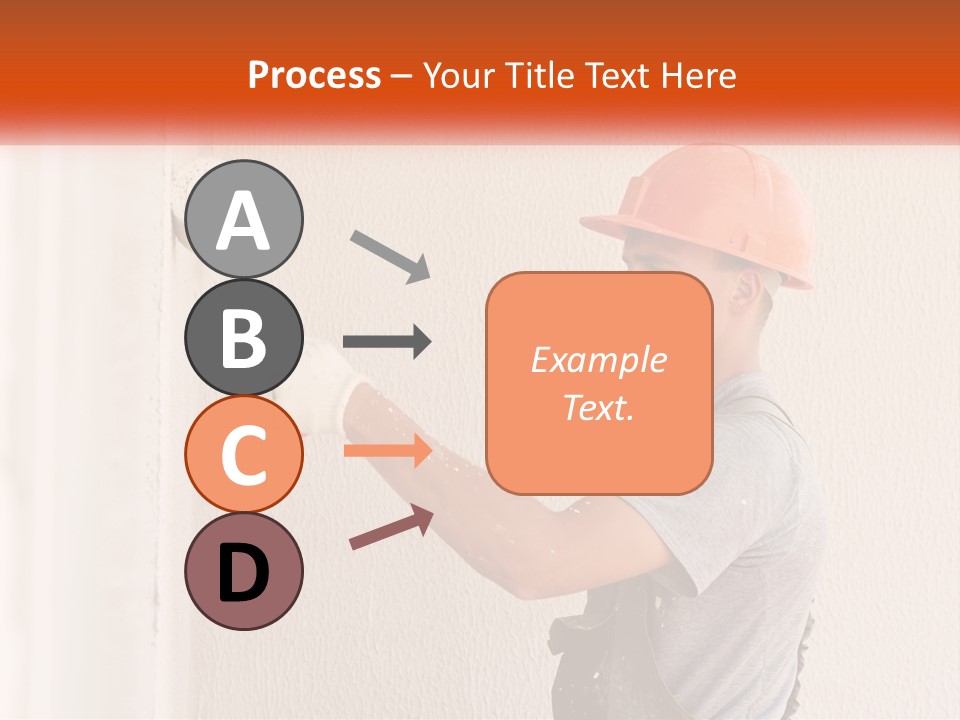 Plastering Thermal Insulation Craftsman PowerPoint Template
