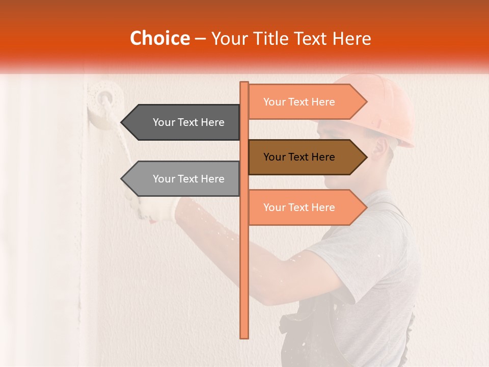 Plastering Thermal Insulation Craftsman PowerPoint Template