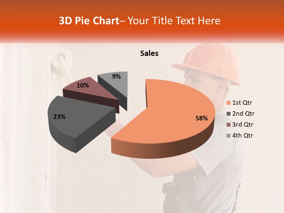 Plastering Thermal Insulation Craftsman PowerPoint Template