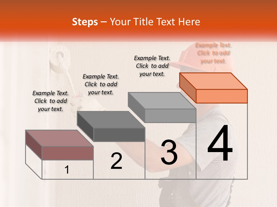 Plastering Thermal Insulation Craftsman PowerPoint Template