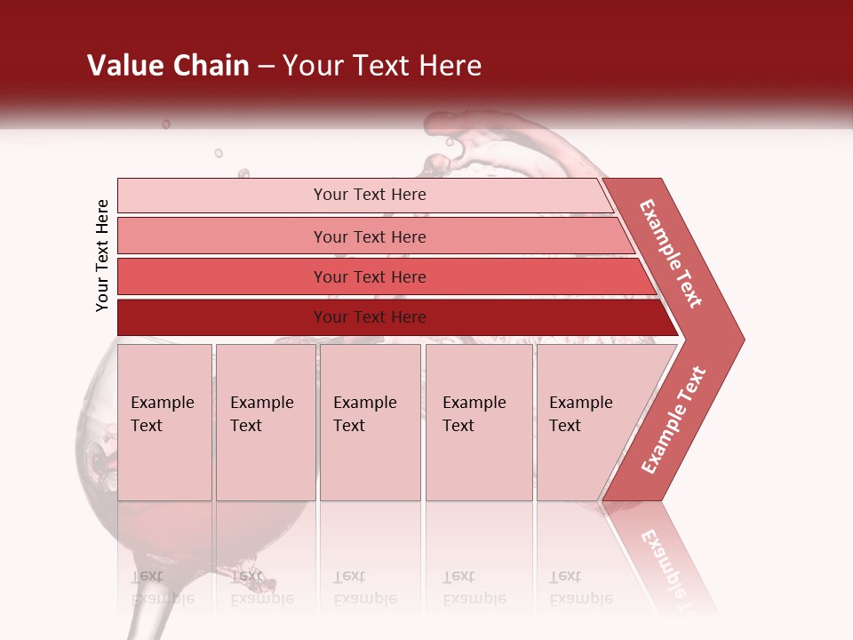 Goblet Alcohol Abstract PowerPoint Template