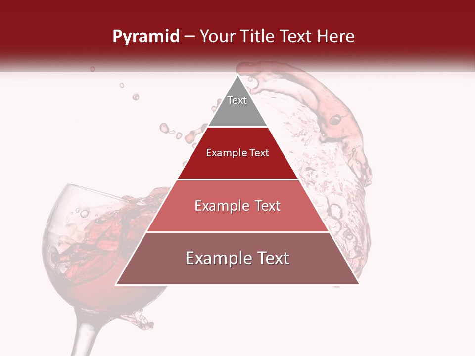 Goblet Alcohol Abstract PowerPoint Template