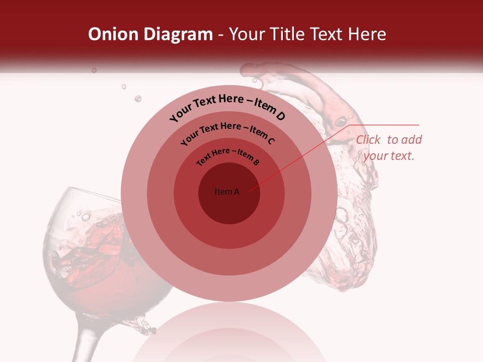 Goblet Alcohol Abstract PowerPoint Template