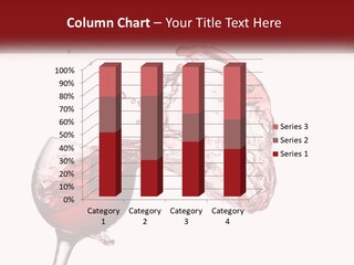 Goblet Alcohol Abstract PowerPoint Template