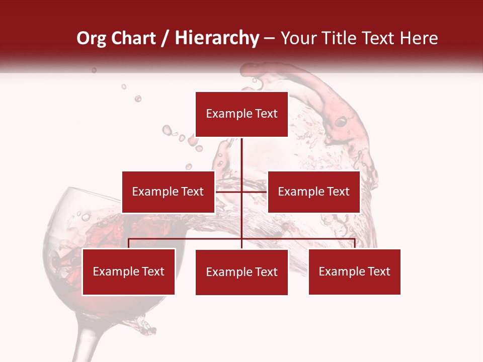 Goblet Alcohol Abstract PowerPoint Template
