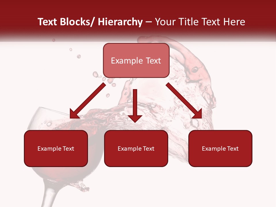 Goblet Alcohol Abstract PowerPoint Template