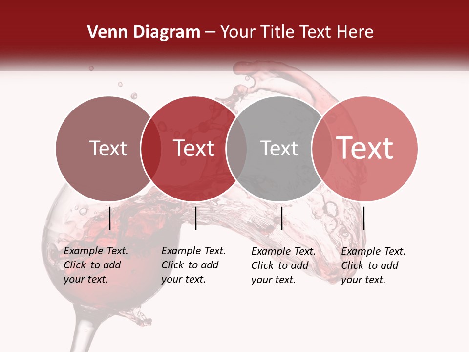 Goblet Alcohol Abstract PowerPoint Template
