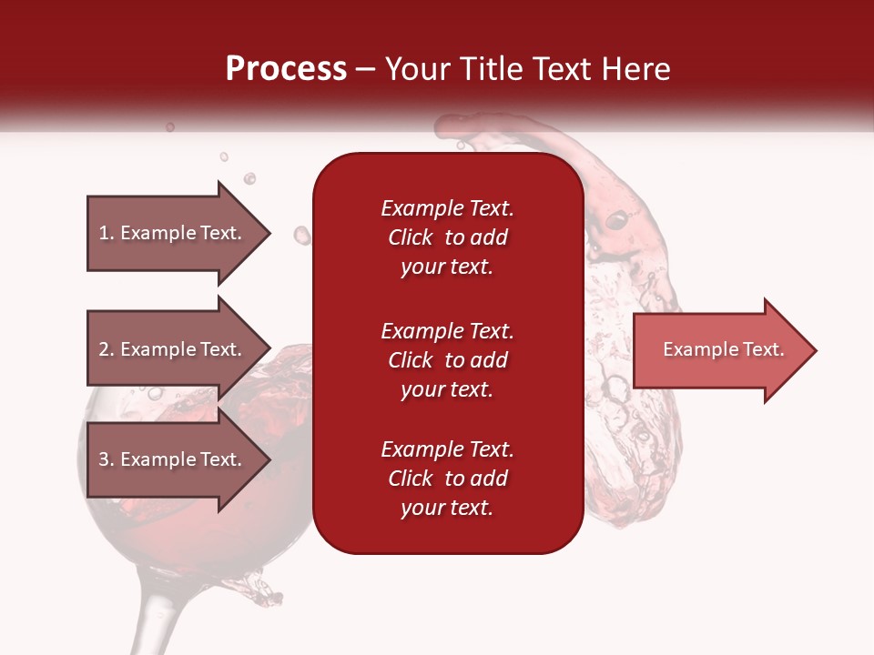 Goblet Alcohol Abstract PowerPoint Template