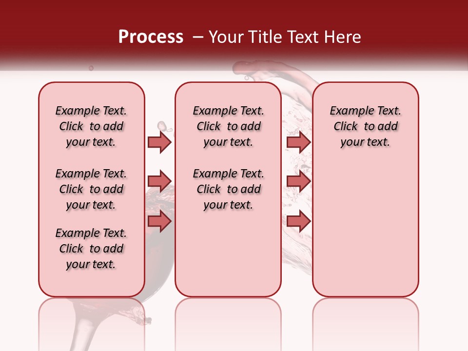 Goblet Alcohol Abstract PowerPoint Template