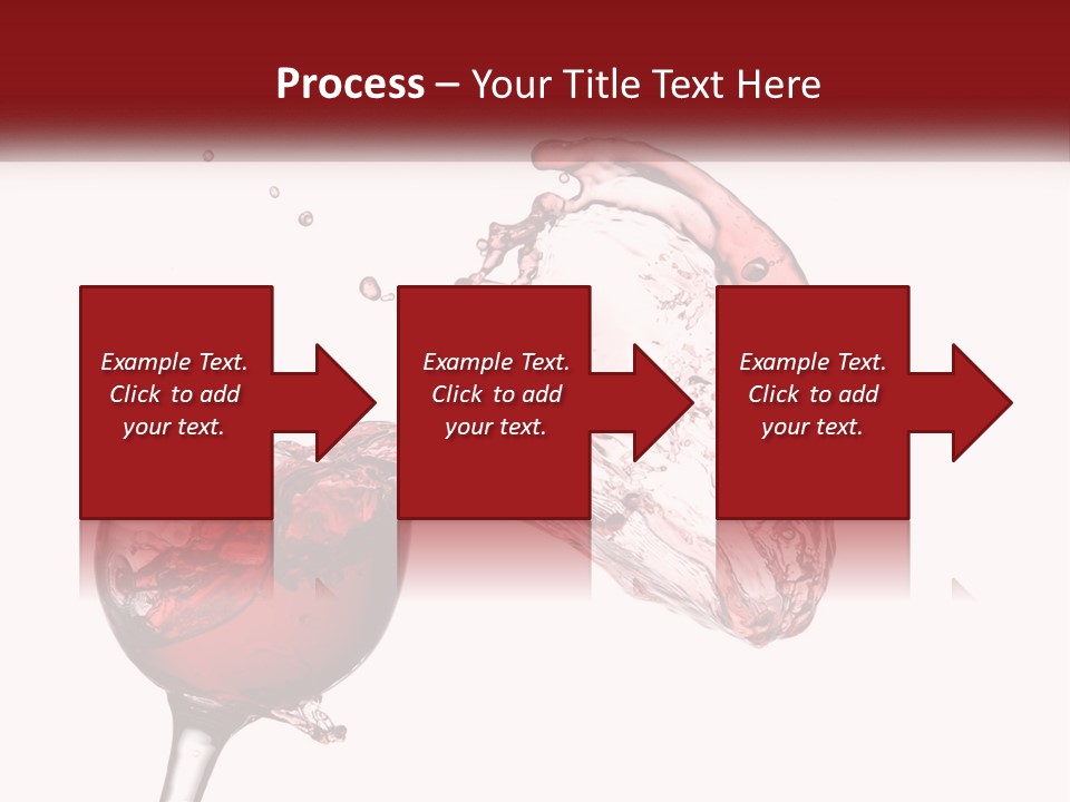 Goblet Alcohol Abstract PowerPoint Template
