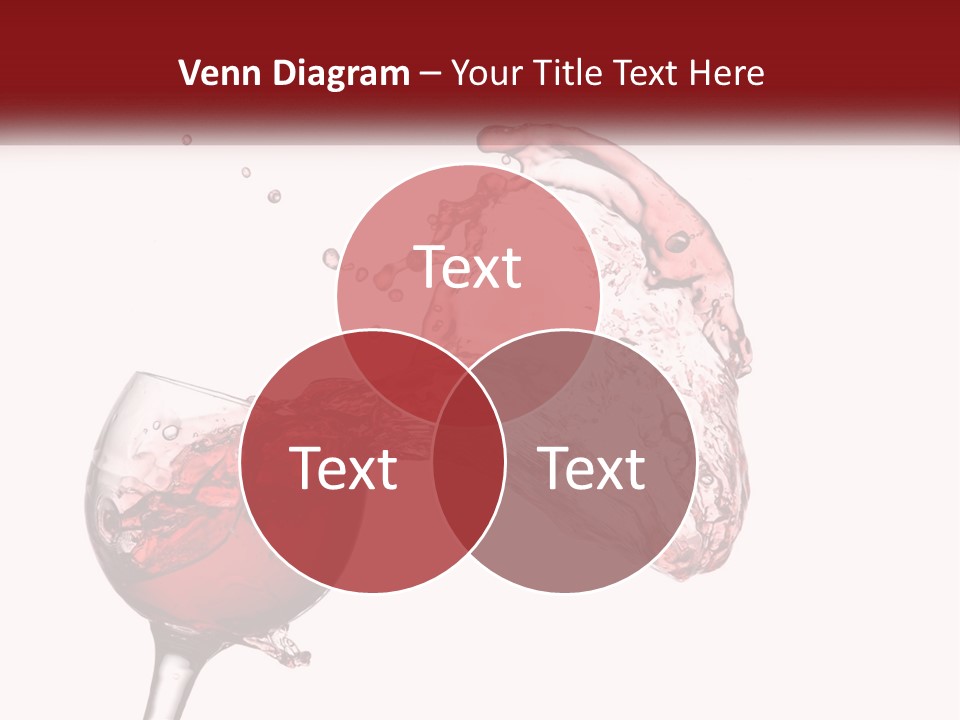 Goblet Alcohol Abstract PowerPoint Template
