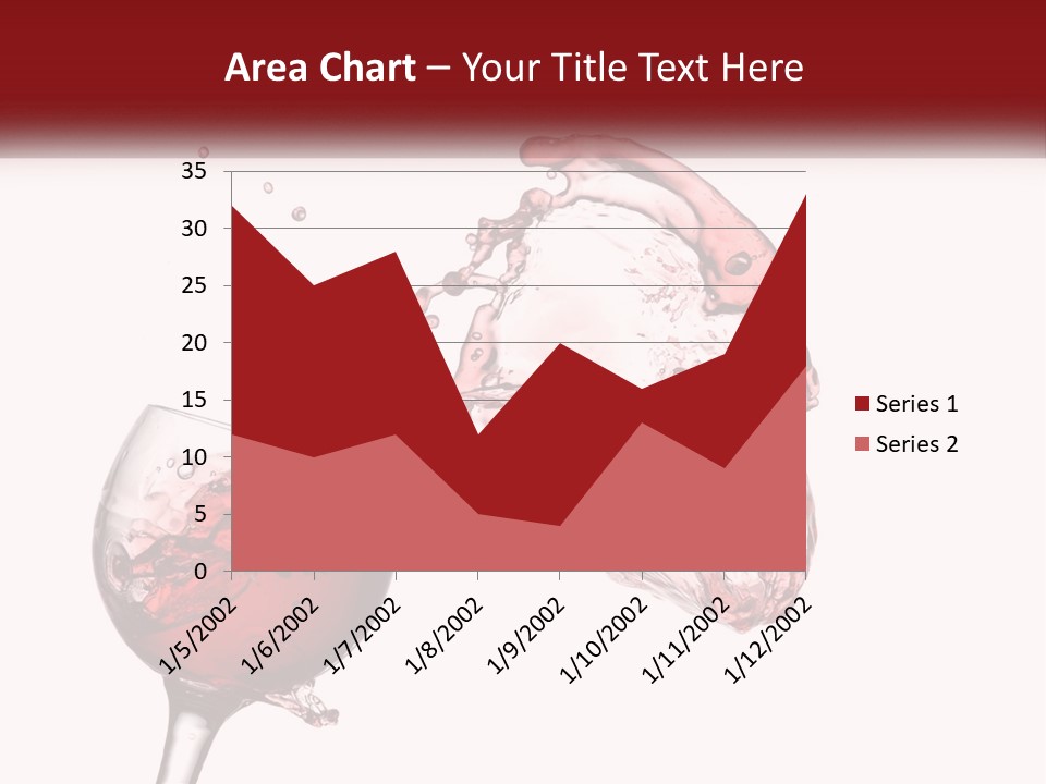 Goblet Alcohol Abstract PowerPoint Template