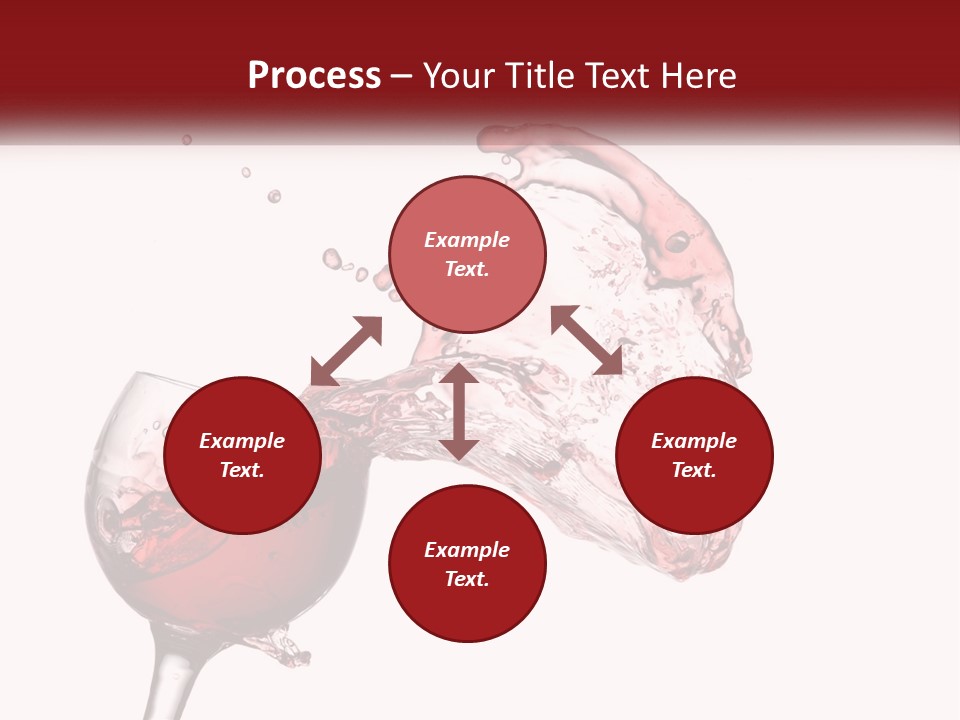 Goblet Alcohol Abstract PowerPoint Template