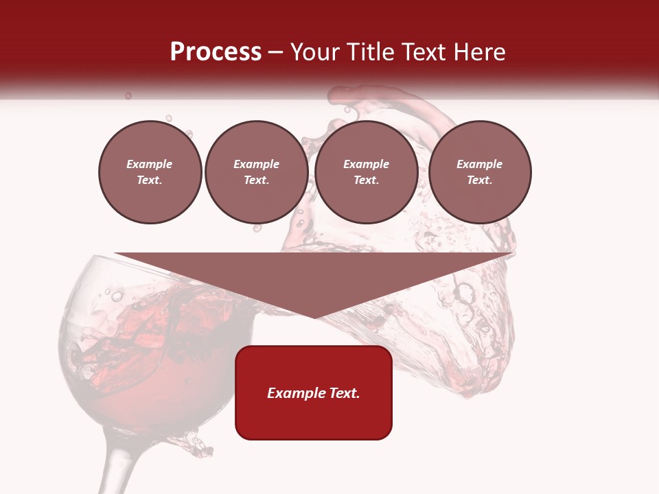 Goblet Alcohol Abstract PowerPoint Template
