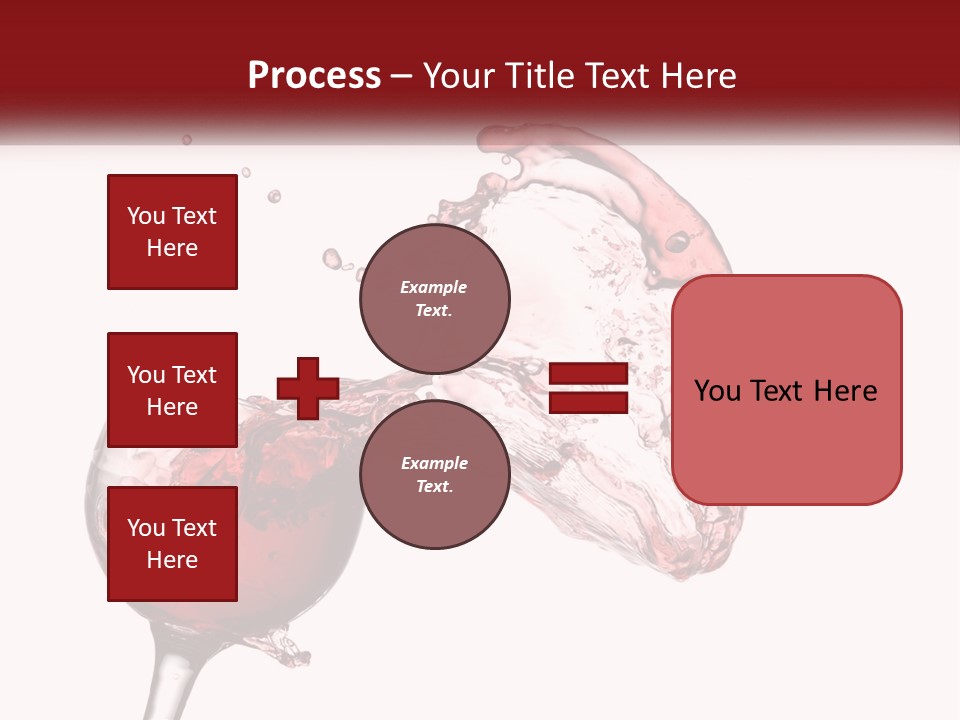 Goblet Alcohol Abstract PowerPoint Template