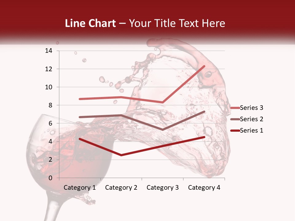 Goblet Alcohol Abstract PowerPoint Template
