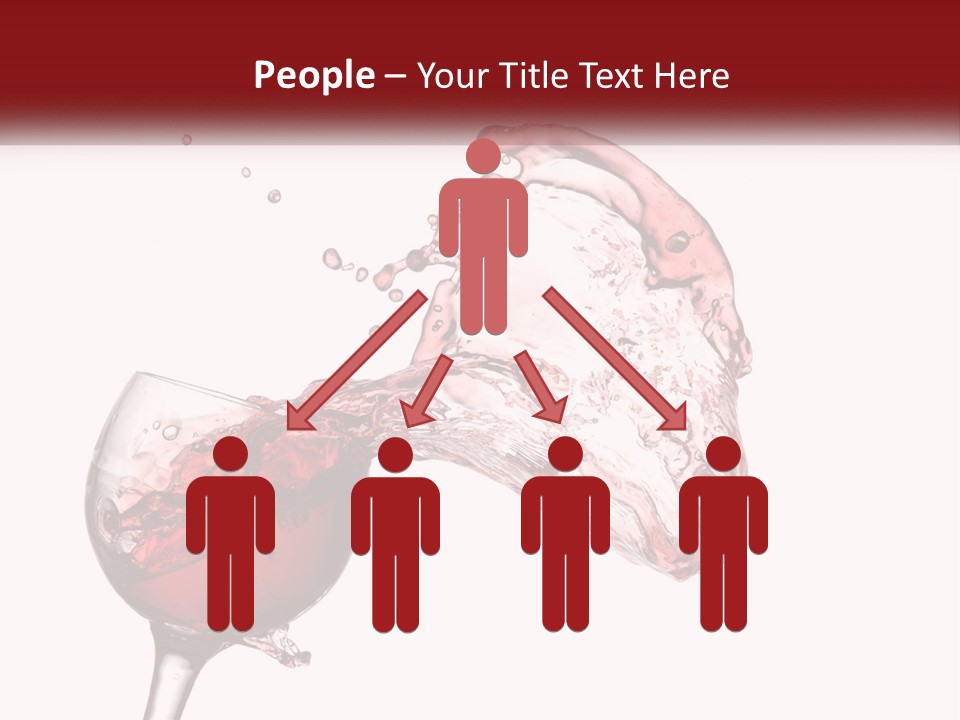 Goblet Alcohol Abstract PowerPoint Template