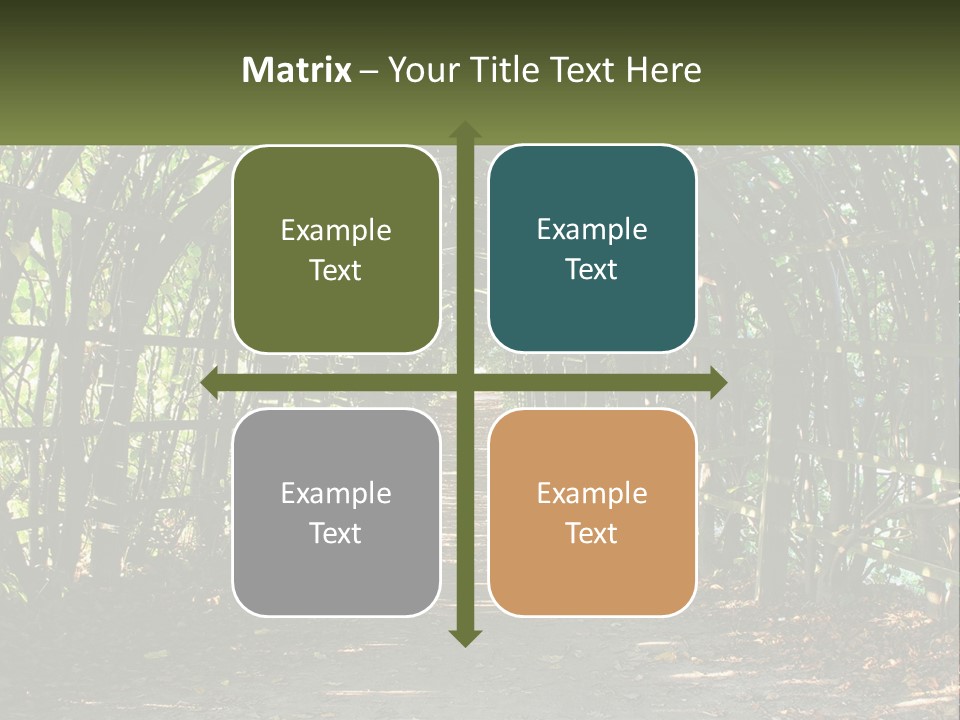 Nature Person Shade PowerPoint Template