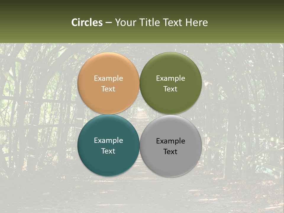 Nature Person Shade PowerPoint Template