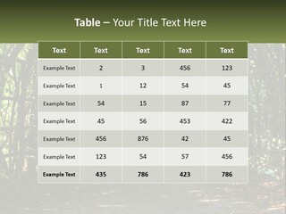 Nature Person Shade PowerPoint Template