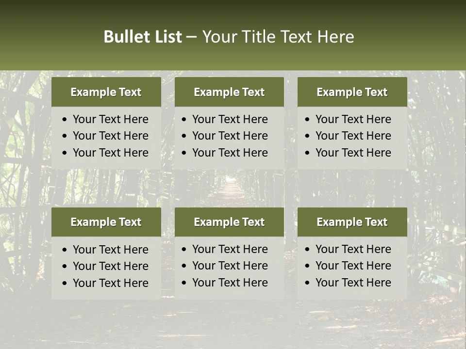 Nature Person Shade PowerPoint Template