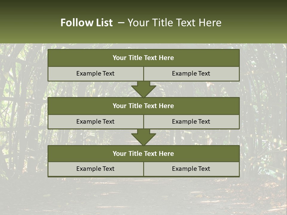 Nature Person Shade PowerPoint Template