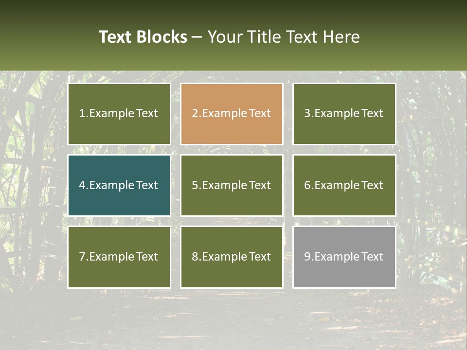 Nature Person Shade PowerPoint Template