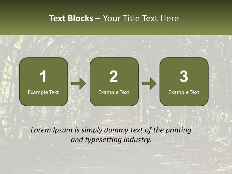 Nature Person Shade PowerPoint Template
