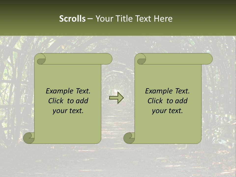 Nature Person Shade PowerPoint Template