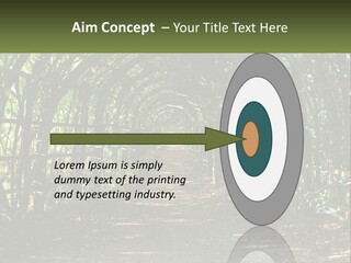 Nature Person Shade PowerPoint Template