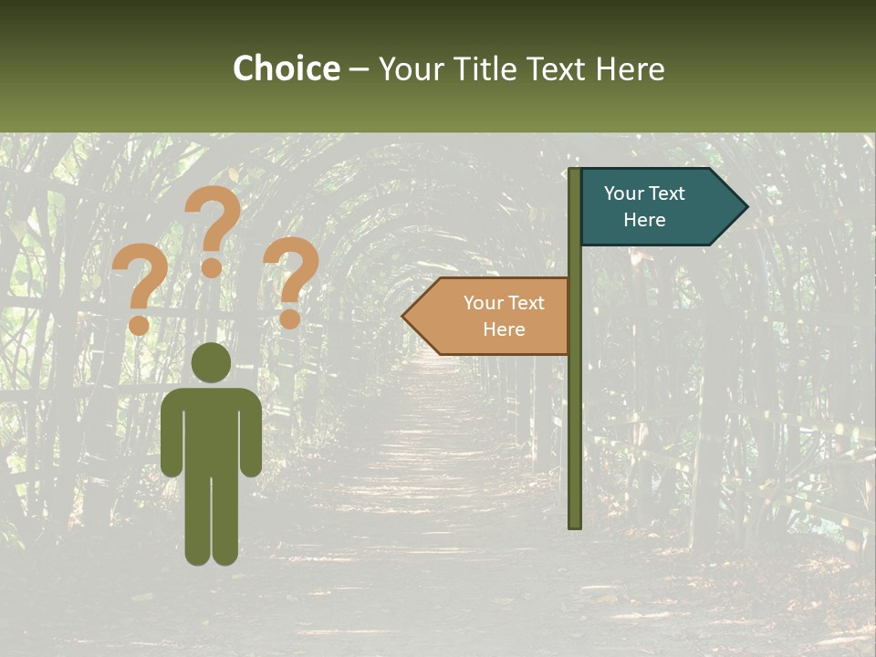 Nature Person Shade PowerPoint Template