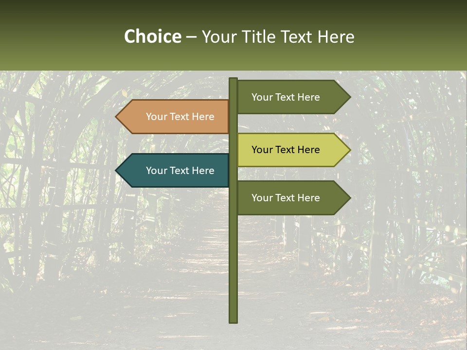 Nature Person Shade PowerPoint Template