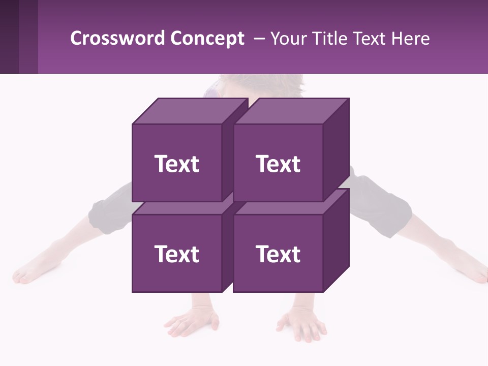 Dancing Acrobatics Showing PowerPoint Template