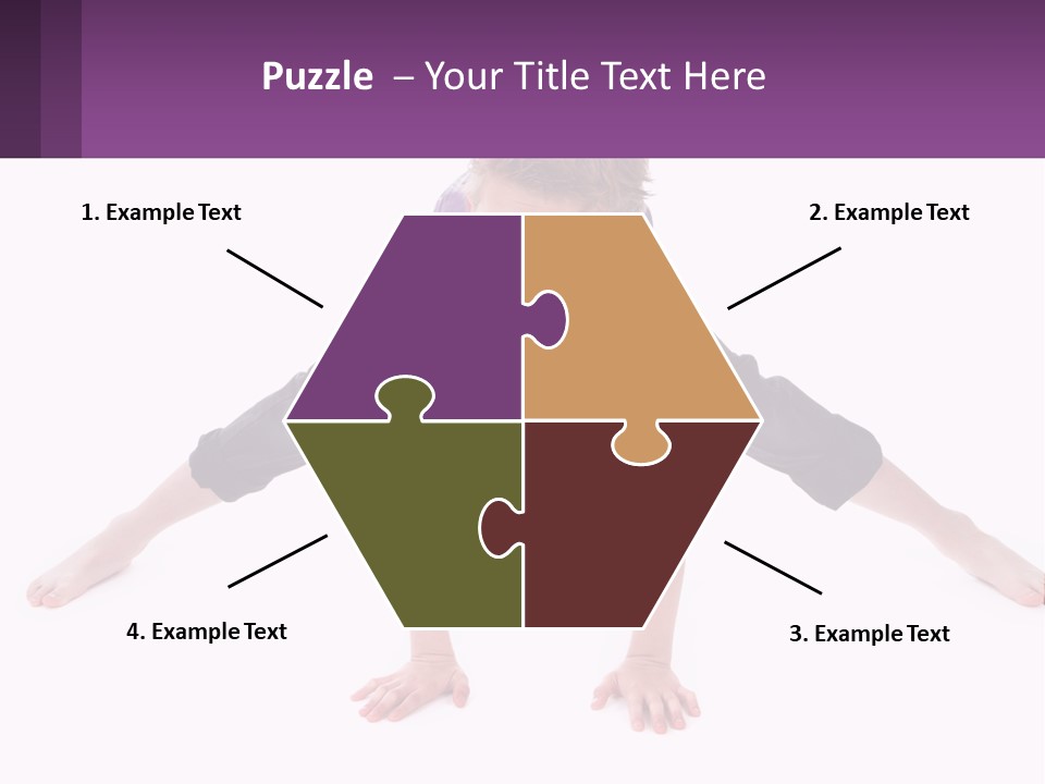 Dancing Acrobatics Showing PowerPoint Template