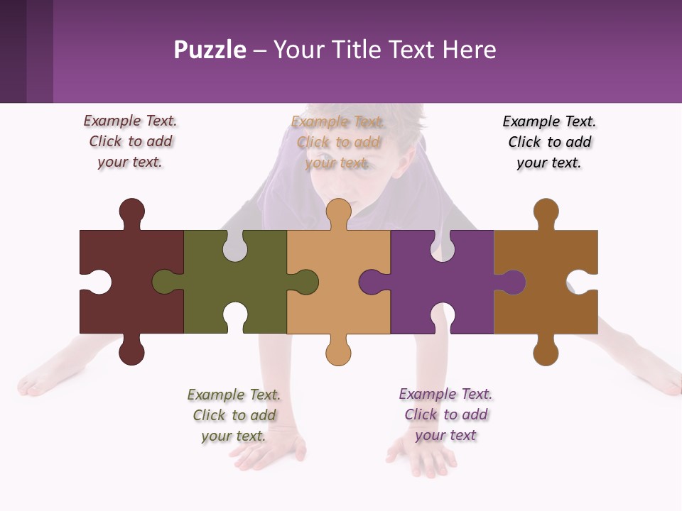 Dancing Acrobatics Showing PowerPoint Template